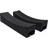 CAZSTYK Cuscinetti per Portapacchi per Paddle Board, Soft Protective Case | Coppia cuscini supporto in schiuma curva con tampone trasporto e accessorio per viaggi in tavola da