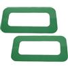 Amosfun 2 Pezzi Adattatore per Pinne SUP Base a Incasso, Verde | PVC e Tpu, per Tavole Sup Gonfiabili e Alloggiamento della Pinna, Smorzamento Idrodinamico