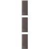 Toddmomy 3 Pezzi Affilatrice per Bordi da Snowboard in Acciaio Nero per | Consistenza Angolare, Uso Outdoor e Tuning in Pista, Strumento Leggero e Durevole per Bordi Metallici