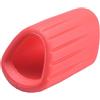 Helilyco Tappo in silicone per estremità per canna da pesca, per impugnatura e testa, copertura in gomma con foro di drenaggio, per attrezzi da pesca all'aperto, nero