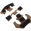 Amosfun Kit Imbottitura per Casco Flanella e Spugna, Khaki | Ricambio per Casco, Set Completo di Cuscinetti, Uso Confortevole, Sostegno Protettivo