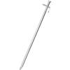 GPUTYGHN Picchetti per tenda 24 pz. 30 cm 8 mm acciaio zincato | Gancio e occhiello, punta affilata, resistente alla corrosione, per tenda, gazebo, tenda da sole, attrezzatura da pesca