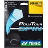Yonex Poly Tour Spin - Corda da tennis, 16 l, colore: Nero