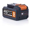 Evolution Power Tools R18BAT-Li5 5Ah Batteria Li-Ion compatibile con Erbauer ed Evolution per utensili, carica rapida, caricabatterie non incluso, 18V