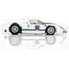 AFX 22057 Mega-G+ Ford GT40 Mark II #96 White/Black HO Scale Slot Car