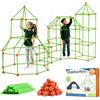 KIT COSTRUZIONI 130 PCS PER BAMBINI - GIOCHI CREATIVI CASTELLI E TUNNEL GIOCATTO