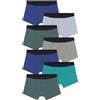 Petit Bateau Set di Boxer per Bambini in Cotone Tinta Unita, 14 Anni, Variante 1