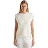 United Colors of Benetton Maglia G/C S/M 1344d10c9 Maglioncino a Gilet Donna