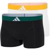 Adidas Adidas Herren Trunk (2pk) - Active Flex Cotton Body - Bequeme Unterwäsche Boxer a Pantaloncino Uomo (Pacco da 2)