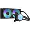 Fractal Design Radius 240 RGB, Black - Raffreddamento a liquido AIO | Sistema di raffreddamento a liquido AIO con ventole Dynamic 3 e prestazioni di raffreddamento elevate.