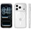 Belkin Protect+ Cover per iPhone 18 Pro Max/17 Pro Max, MagSafe,Trasparente | Magnetica, Tecnologia Nano-Titan, Anti-caduta di Grado Militare 5,5m, Presa Antiscivolo, Bordi Rialzati, Design Ultra Sottile