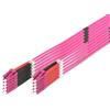 Digitus Cavo in fibra ottica OM4 - 10 m - da LC a LC - 5 pezzi - Duplex | 1/10/40/100 Gbit/s - Cavo LAN in fibra ottica multimodale (MM) - Tipo di fibra: 50/125 µ - Viola (Violet)