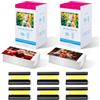 COLORWING Ricambio Canon CP1300 CP1500 Carta fotografica, KP-108IN,100 x 148mm | Compatibile con Canon Selphy CP1500 CP1200 CP1000 CP910 CP800, 3 cartucce d'inchiostro e 108 carta fotografica