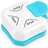 Fyhqwf Perforatrice Per Carta 3 In 1,Arrotondatore Angolare Per Cartoncino | 3 In 1 Perforatrice Angolare 4/7/10 Mm, Adatto Per Cartoline, Foto, Carta Plastificata, Album Di Ritagli E Lavori Fai Da Te