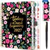NEYSA Agenda Settimanale 2025 2026 Spirale Luglio 2025 - Giugno 2026 (12 mesi) A5 School Planner con Passante per Penna, Righello Segnalibro e Adesivi per piani (Rosso)