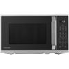 TOSHIBA Microonde multifunzione in nero e argento specchiato, 20 litri, 800 W, forno a microonde digitale con 11 livelli di potenza, 6 programmi automatici, funzione di cottura express, scongelamento