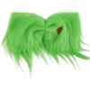XIHIRCD Grande Fiocco per Capelli Peloso Verde, Fermagli per Capelli Decorazioni per l'Albero di Natale Accessori per Capelli Natalizi per Donne Ragazze Neonati Accessori per Costumi Vacanze Feste