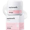 SNP Crema Viso SNP Prep Peptaronic - Idratante tutto-in-uno coreano con 6 peptidi e 5 tipi di acidi ialuronici per un'idratazione profonda, elasticità, equilibrio olio-acqua, 55ml.