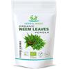 Herbal Magic 's Organic Neem Leaves Powder Face Mask - Sparkle Your Smoothies, Shake, Baking - Senza riempitivi e conservanti - 100 g - Confezione da 1