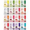 DMD DERMAL MAKE A DIFFERENCE DERMAL Set 16 Maschere Viso Coreane in Tessuto, Tutte Diverse, Idea Regalo | 16 x 23 g di essenza con collagene, vitamina E e pantenolo | Pronte in 15-20 minuti | Bustine singole, perfette da regalare