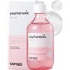 SNP Siero SNP Prep Peptaronic - Siero coreano per viso e corpo con 6 peptidi e 5 tipi di acidi ialuronici per un'idratazione rassodante, non untuosa, ideale per pelli secche e sensibili, 220ml