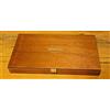 Bugatti Rare Vintage BUGATTI Scatola Porta Occhiali In Legno - Display - Come Nuova