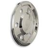 Hansen Styling Parts Copricerchi in acciaio inox da 17,5, dritto, universale, adatto per cerchioni in acciaio, compatibile con MB Atego & MAN TGL