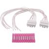Doo Engy Fanale posteriore cablaggio fanale posteriore connettore cavo luce posteriore set di cavi fanale posteriore connettore per Jumper Nemo Boxer Bipper Ducato 250 Punto Bravo Doblo Idea Seicento 187 Brava