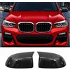 Hengjiayao Coperture Specchietti per BMW X3 G01 X4 G02 X5 G05 X6 G06 X7 G07 | 2019-2024 Calotte Specchietto Retrovisore Fibra di Carbonio ABS 2 PCS