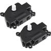 TUCKBOLD Attuatore Porta Aria Miscelatore HVAC Per Chrysler 300 08-16 2 Pz | Resistente. Plastica/Metallo, Nero, 9x7cm, OE 68031977AA, 2 Pin. Per Chrysler T&C 08-16, Per Dodge Challenger