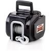DRAGON WINCH - Verricello Elettrico Portatile 12V 3500 lbs (1587 kg) con cavo d'acciaio 10m per aratri, quad, ATV, UTV, imbarcazioni con telecomando a cavo + verricello Accessori