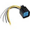 ECSiNG Connettore per Fanale Auto 7 Pin WPT-596 3U2Z-14S411-YGA Compatibile con Ford 15cm