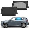LMYSUFI 2 Pezzi Tendine Parasole Auto per BMW X1 U11 2022-oggi, Zanzariera Auto Parasole per Finestrini Laterali Posteriori, Block Raggi UV Anti-Zanzara