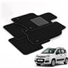 Generico DHCarMats - Tappetini Auto Compatibili con Fiat Panda III dal 2012 - Moquette su Misura - Set Completo - Made in Italy