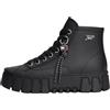 Tommy Jeans Sneaker da Donna Tjw Platform in Pelle MC EN0EN03133 Bassa, Nero (Nero), 36