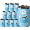 Hygge Cibo Umido per Cani senza Cereali | Scatolette Cane al Salmone 6 x 400g | Alta Qualità Monoproteico | Umido Cane per Cani Sensibili | Sostenibile & Nutriente Hygge Dog