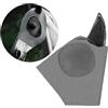 TAFACE Maschere per mosche di cavallo da 1 pezzo, maschere elastiche per mosche di cavallo, maschere anti-mosche con copriorecchie, maschere per il viso di cavallo anti-UV, comode e traspiranti (grigio)