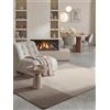 Villeroy & Boch Hugo 1888 - Tappeto in lana e viscosa, moderno e fatto a mano, stile scandinavo, rustico, a pelo corto, per soggiorno, camera da letto, sala da pranzo, 120 x 170 cm, beige crema