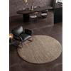 Villeroy & Boch Bouclé - Tappeto rotondo Wilma, moderno per soggiorno, effetto lana, fatto a mano e melange, rotondo, per soggiorno, sala da pranzo, camera da letto, beige, multicolore, Ø 160 cm