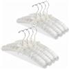 Whitmor 8PK SAT - Grucce per Camicette, 8 Pezzi, Colore: Osso