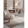 Villeroy & Boch 1888 Presilda - Tappeto in lana e viscosa, moderno e fatto a mano, stile scandinavo, rustico, a pelo corto, per soggiorno, camera da letto, 120 x 170 cm, colore: crema beige