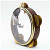 Ethnic Musical Professionale Riq Riqq Clear Skin martellato Ottone Piatti Tuning Interno DEL-303 Tamburello Con custodia