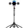 Generic Treppiede per cellulare - Treppiede per selfie a gambe da 71 pollici | Supporto per telefono di registrazione, accessori per creatori di contenuti remoti, supporto per cellulare per
