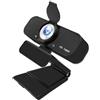 WERKWEN Fotocamera USB Plug and Play con obiettivo grandangolare, 1080P | Riduzione dello sfondo per garantire un suono chiaro in applicazioni video virtuali e professionali