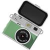 Wiffe Videocamera digitale con ricarica di tipo C, verde | Fotocamera digitale portatile con schermo capovolto con batteria da 2000 mAh, ricarica di tipo C, per fotografia e video