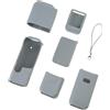 ECMQS Custodia protettiva in silicone per Pocket 3 Action Camera Protector Housing Skin Sleeve Camera Bumper Soft Cover Silicone