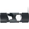 ECMQS Braccio Lampeggiante Luce Stand Adattatore Telefoni Cellulari Clip di Espansione Morsetto Misura Regolabile Asta Tubo Montaggio Fotocamera Accessorio di Montaggio