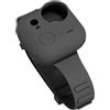 ECMQS Custodia protettiva antipolvere per GO, cover in silicone, colore nero | Copertura rotonda del manicotto, silicone impermeabile antipolvere, protezione della fotocamera, copertura completa, standard