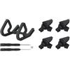 ECMQS Landing Gear Gimbals Paraurti per accessori Estensione pieghevole rilascio altezza gamba estesa Piedi staffa Fotografia Miglioramenti