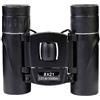 POPETPOP Binocolo Portatile 8x 131-1000m in Metallo e Gomma Nero | Messa a Fuoco Facile, Contrasto D'immagine, per Concerti, Osservazione di Uccelli e Visite